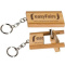 Ökologisch Bambus Twist USB Stick - Topgiving